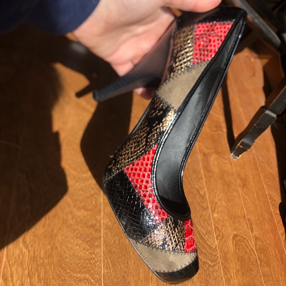 2 for $20! Patched pumps